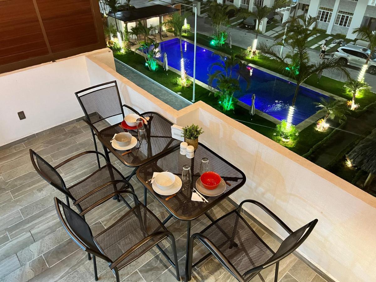 Penthouse Manzanillo Exclusivo Con Alberca Leilighet Eksteriør bilde